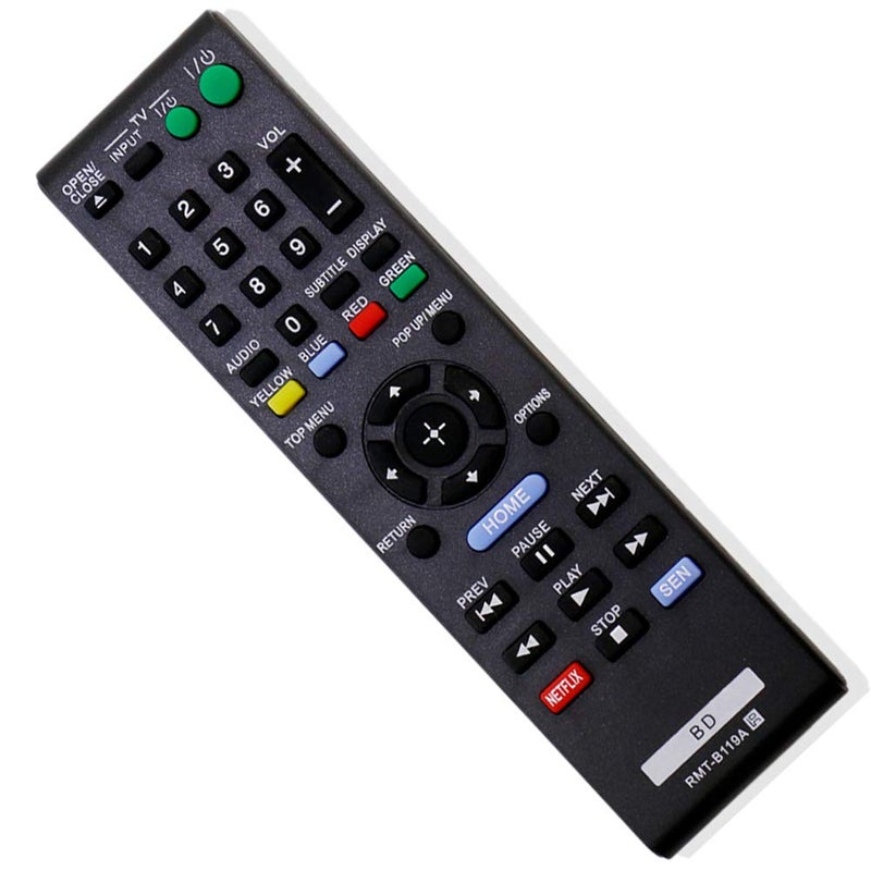 PERFASCIN New Replaced Remote RMT-B119A fit for Sony BDP-BX110 BDP-BX310 BDP-BX510 BDP-BX59 BDP-S1100 BDP-S3100 BDP-S390 BDP-S5100 BDP-S590 BDPBX39 BDPBX59 BDPS390 BDPS390WM BDPS590 BLU-RAY DISC Player - Image 4